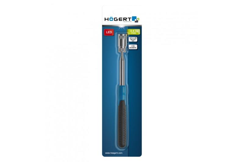Hoegert Magnetisch ophaalgereedschap max. 3,6 kg 195-810 mm. 1208960600 - Set van 2