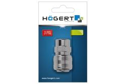 Hoegert Adapterkoppeling 6 3mm 1208960633 - Set van 3
