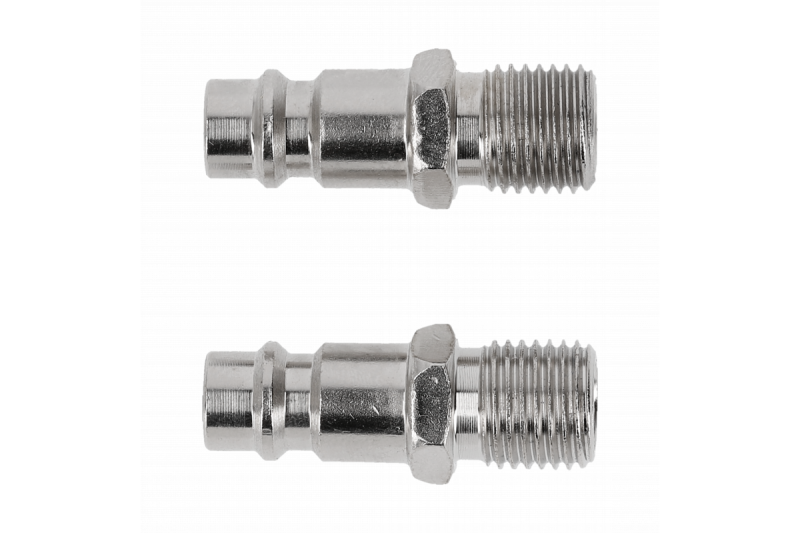 Hoegert Koppelingsadapter terminal mannelijk 1/4" 2 stuks 1208960636 - Set van 5