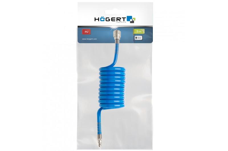 Hoegert Luchtslang PU 5m 6x8 mm 1208960648 - Set van 2