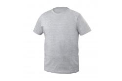 VILS katoenen T-shirt grijs gemêleerd M 1208961350 - Set van 2