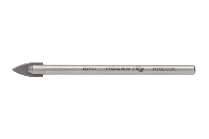 Hoegert Glas- en tegelboor 10,0 mm 1208961644 - Set van 3