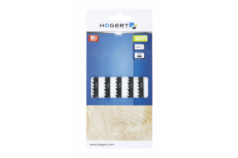Hoegert Snelle zaagblad voor hout 1208961810 - Set van 6