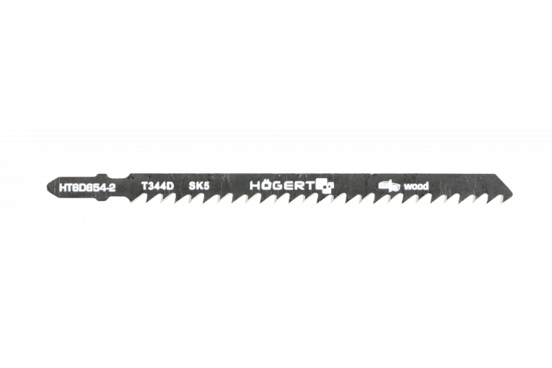 Hoegert Decoupeerzaagbladen 132 mm snel recht snijden snijdiepte: 8-100 mm 2 stuks 1208961812 - Set van 8