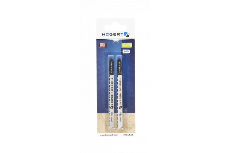 Hoegert Decoupeerzaagbladen 100 mm schone snede snijdiepte: 4-30 mm 2 stuks 1208961813 - Set van 8