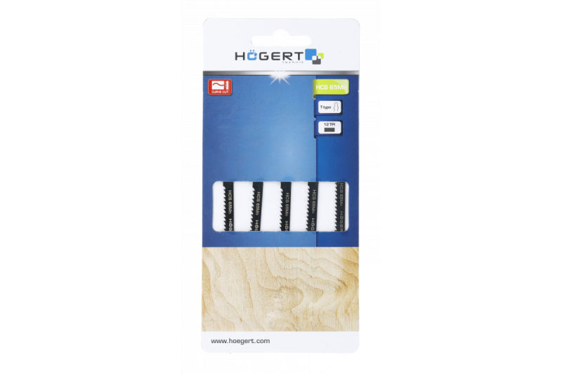 Hoegert Gebogen zaagblad voor hout 1208961814 - Set van 8