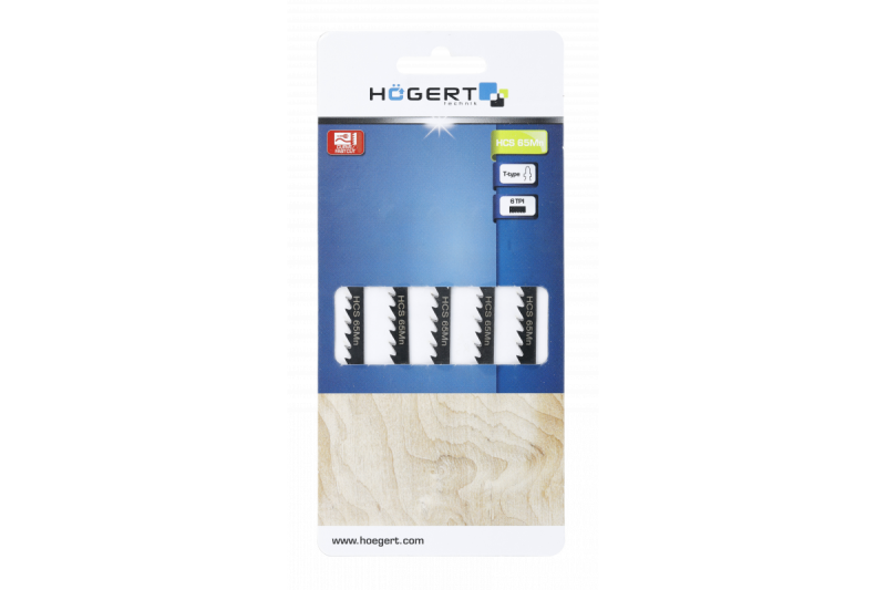 Hoegert Snelle gebogen zaagblad voor hout. 1208961815 - Set van 8