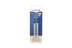 Hoegert Decoupeerzaagbladen 100 mm, rechte en schone zaagsnede, zaagdiepte: 3-60 mm, 2 stuks. 1208961816 - Set van 8