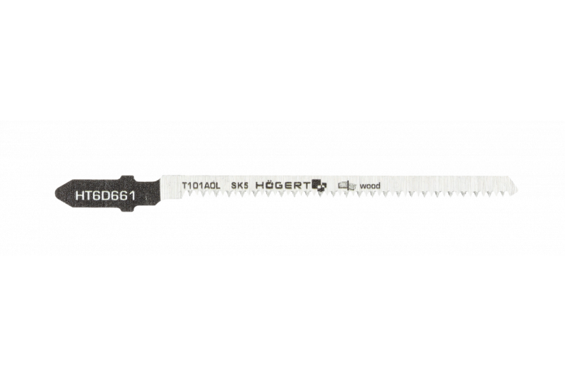 Hoegert Decoupeerzaagbladen 100 mm schoon gebogen snijden snijdiepte: 3-60 mm 2 stuks 1208961817 - Set van 8
