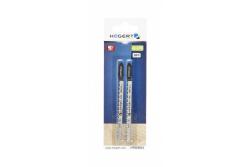 Hoegert Decoupeerzaagbladen 100 mm precisie gebogen snede snijdiepte: 4-30 mm 2 stuks 1208961818 - Set van 7