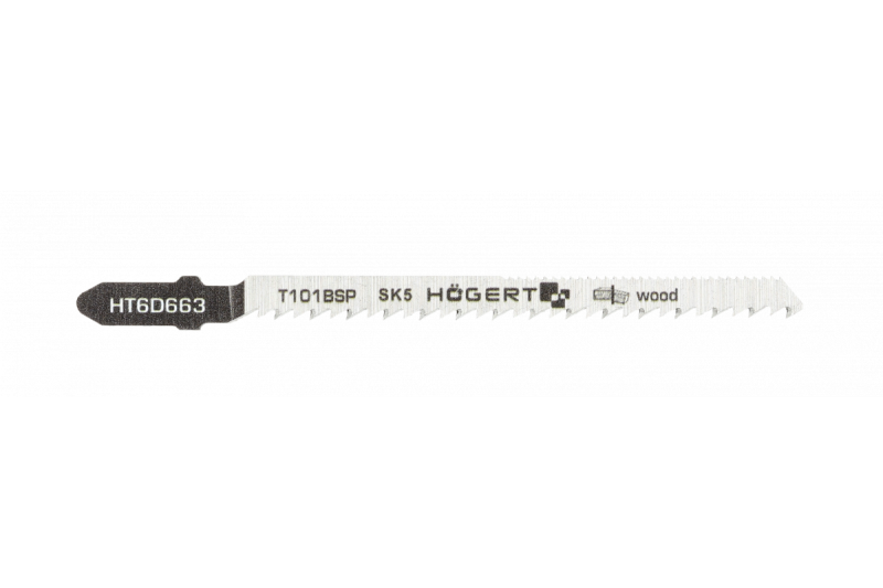 Hoegert Decoupeerzaagbladen 100 mm precisie gebogen snede snijdiepte: 4-30 mm 2 stuks 1208961818 - Set van 7
