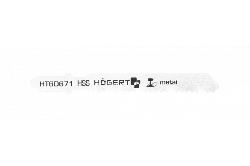 Hoegert Decoupeerzaagblad voor metaal 1208961823 - Set van 3
