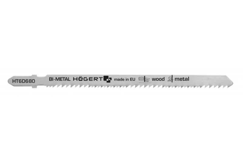 Hoegert Decoupeerzaagbladen 132 mm universeel in gebruik snijdiepte: 3-100 mm 2 stuks. 1208961826 - Set van 3