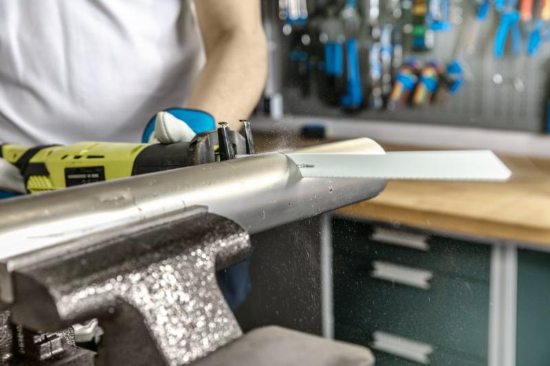 Hoegert 230 mm universeel reciprozaagblad (hout, houtachtige materialen, metaal en plastic) met 6 TPI voor sloopwerkzaamheden. 1208961906 - Set van 2