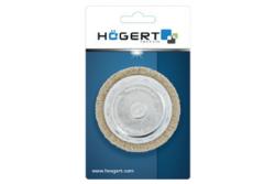 Hoegert Voorste borstel met een pin van 75 mm messingdraad van 0,3 mm. 1208961962 - Set van 6