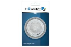 Hoegert Voorste borstel met een pin van 75 mm roestvrijstalen draad van 0,3 mm. 1208961963 - Set van 5