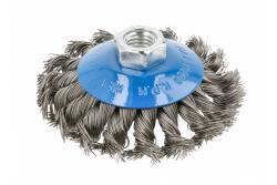 Hoegert Schijfborstel 100 mm M14 staaldraad 0.3 mm 1208961969 - Set van 3