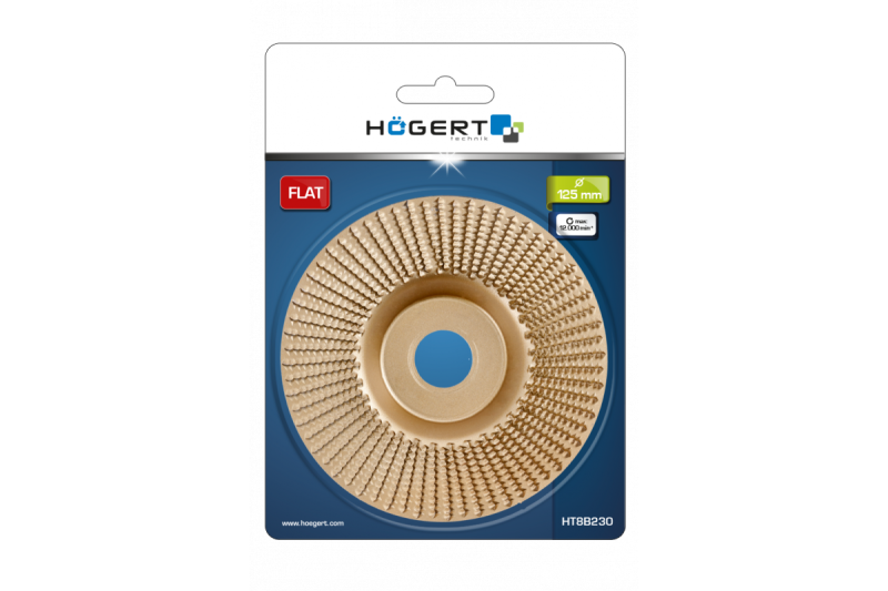 Hoegert Platte stalen schijfzaagmolen 1208962073 - Set van 2