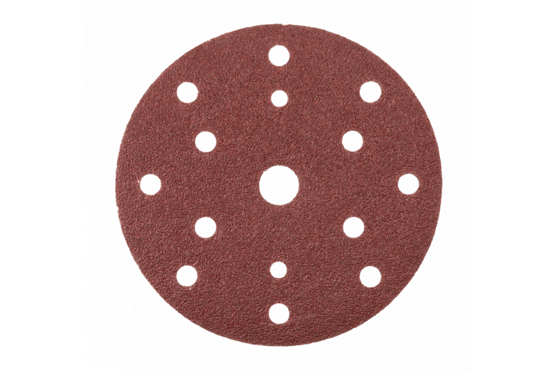Hoegert Schuurwiel met gaten voor metaal/hout 150mm G40 5 stuks. 1208962116 - Set van 6
