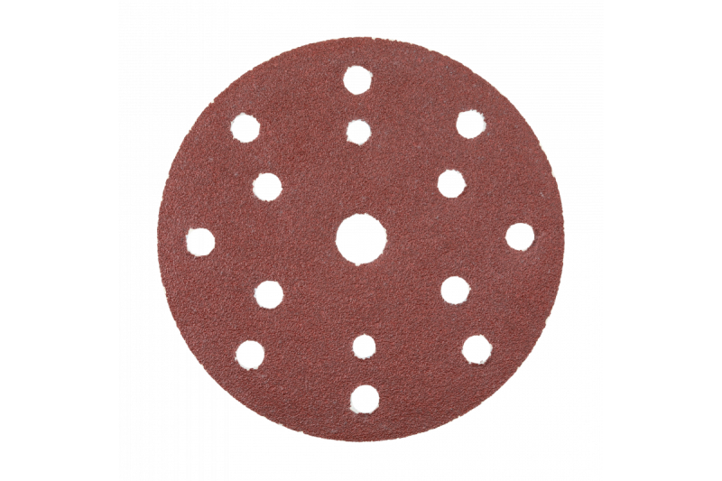 Hoegert Schuurplaat met gaten voor metaal/hout 150mm G100 5 stuks. 1208962119 - Set van 9