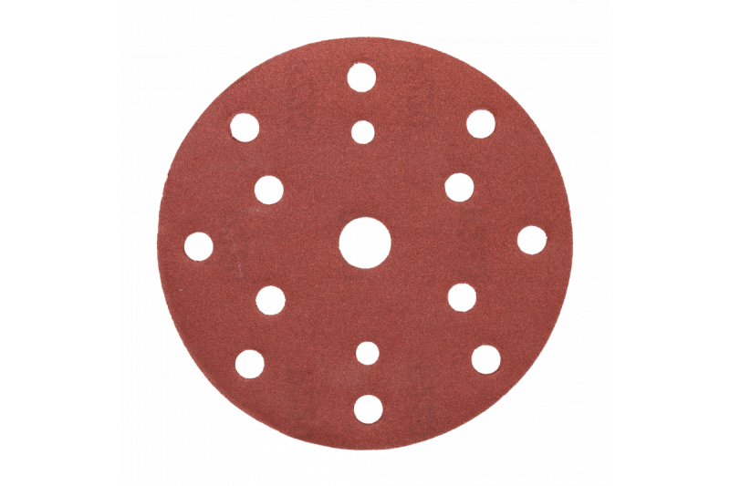 Hoegert Schuurwiel met gaten voor metaal/hout 150mm G220 5 stuks. 1208962123 - Set van 7