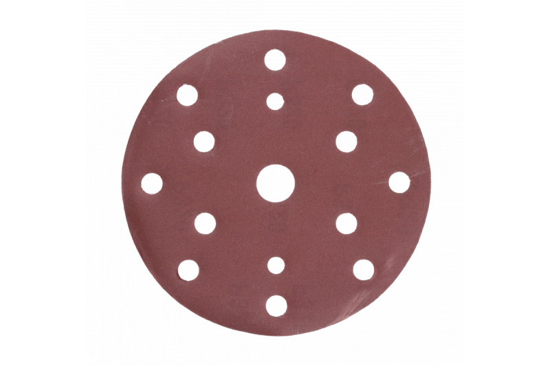 Hoegert Schuurwiel met gaten voor metaal/hout 150mm G320 5 stuks. 1208962124 - Set van 7
