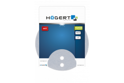 Hoegert Абразивен диск с отвори за боя / шпакловка 150 мм G60 5 броя 1208962125 - Комплект от 9