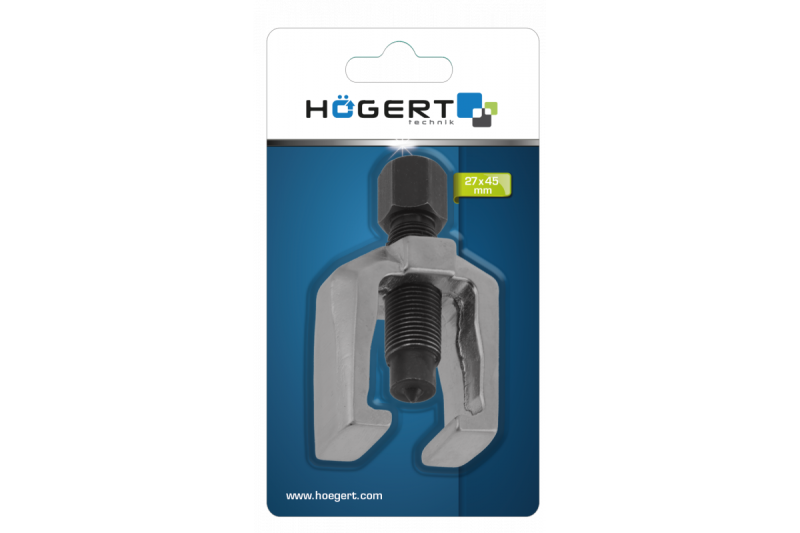 Hoegert Pitman arm trekker 27 x 45mm 1208962164 - Set van 2