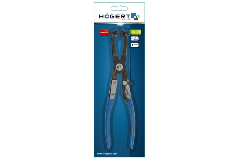 Hoegert Slangenklem Tang 230mm 1208962217 - Set van 2