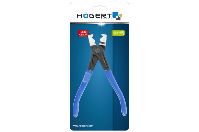 Hoegert Hoseklemtang 175mm 1208962220 - Set van 2