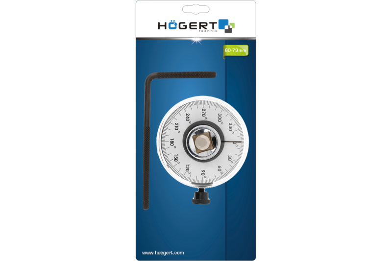 Hoegert Torquehoekmeter 1208962260 - Set van 2