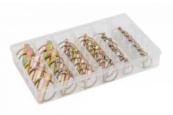 Hoegert 50-delige assortiment van borgpennen 1208962284 - Set van 2