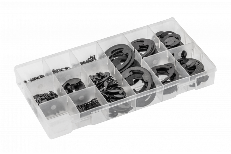 Hoegert 300 stuks E-Clip assortiment 1208962293 - Set van 2
