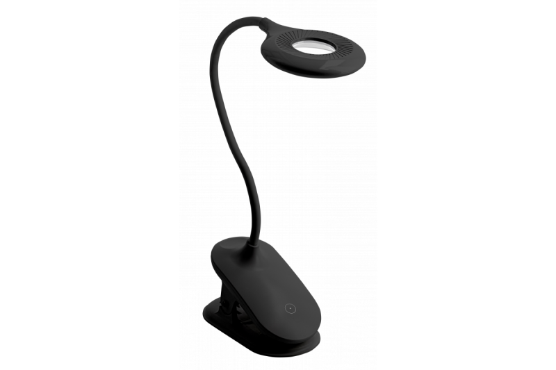 Decor Bureaulamp RINGO 4W 200lm. DC5V 1A 3000K-6000K 3-CCT bat.1200 mAh Ra>80 dimbaar zwart. 1208962508 - Set van 2