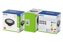 LED-LICHTVOORZIENING, A-G, AR111, 4000K, G53, 12,5 W, 12 V DC, 40°, 1250 lm, zwart 1208962615 - Set van 2