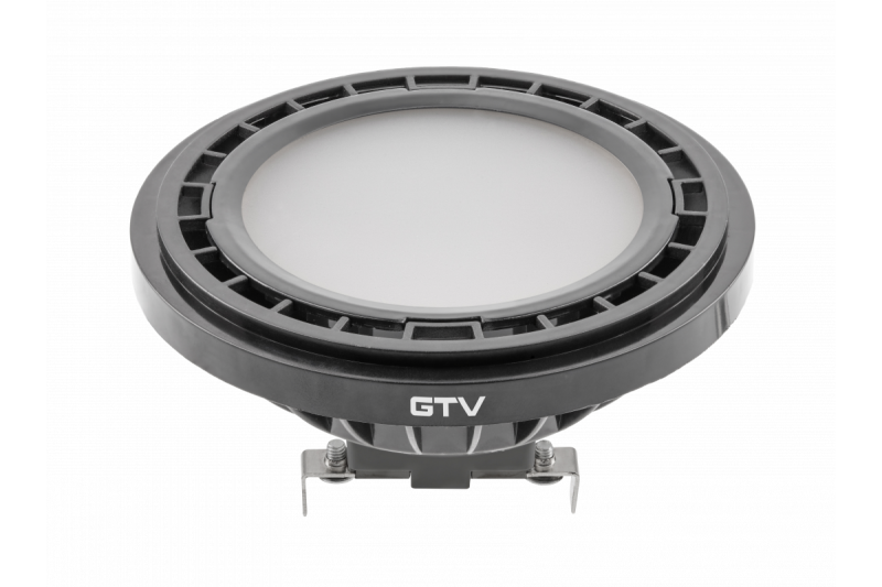 LED-LICHTVOORZIENING, A-G, AR111, 3000K, G53, 12,5W, DC12V, 120°, 1100 lm, zwart 1208962618 - Set van 2