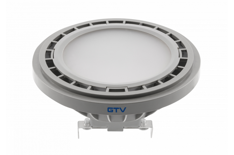 LED-LICHTVOORZIENING, A-G, AR111, 3000K, G53, 12,5W, DC12V, 120°, 1100 lm, grijs 1208962619 - Set van 2