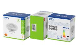 LED-LICHTVOORZIENING, A-G, AR111, 3000K, G53, 12,5W, DC12V, 40°, 1100 lm, wit 1208962620 - Set van 2