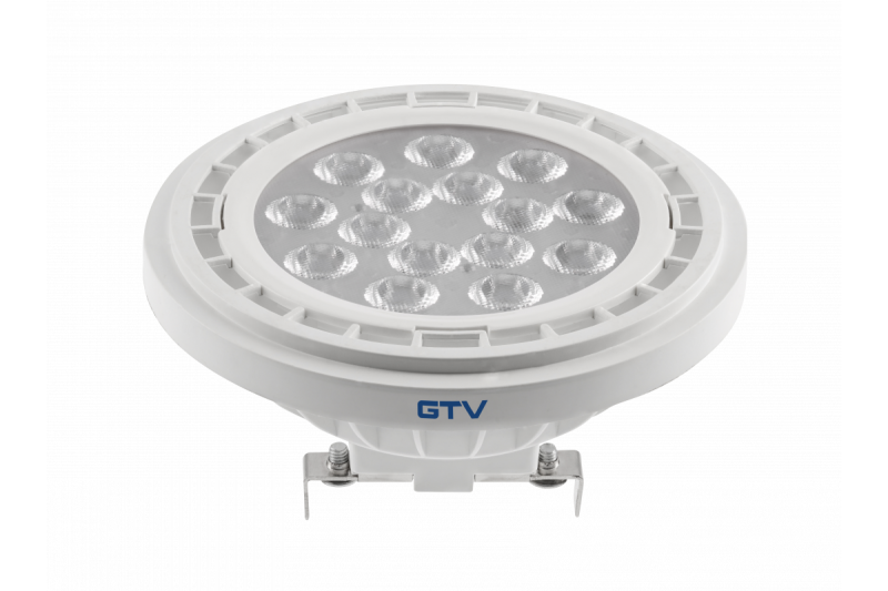 LED-LICHTVOORZIENING, A-G, AR111, 3000K, G53, 12,5W, DC12V, 40°, 1100 lm, wit 1208962620 - Set van 2