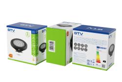 LED-LICHTVOORZIENING, A-G, AR111, 3000K, G53, 12,5W, DC12V, 40°, 1100 lm, zwart 1208962621 - Set van 2