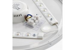 Ceiling lamp ASTRA LED, Ø255mm, 4000K, 12W, 960lm, AC220-240V, 50/60Hz, PF>0,5, IP54, 3y