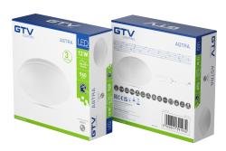 Ceiling lamp ASTRA LED, Ø255mm, 4000K, 12W, 960lm, AC220-240V, 50/60Hz, PF>0,5, IP54, 3y