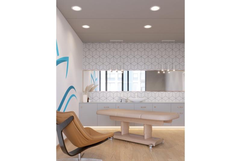 DENVER LED-inbouwspot, IP54, 15 W, 1350 lm, AC 176–264 V, 50/60 Hz, 120°, 4000 K, inbouw, wit 1208962726 - Set van 2