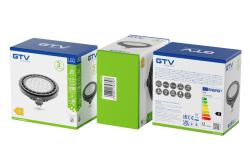 LED-LAMP, A-G, ES111, 4000K, GU10, 12,5 W, AC 220-240 V, 40°, 1250 lm, 109 mA, grijs 1208962749 - Set van 2