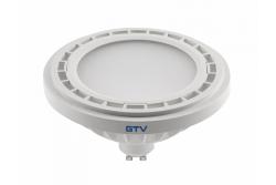 LED-LAMP, A-G, ES111, 3000K, GU10, 12,5W, AC220-240V, 120°, 1100 lm, 109 mA, wit 1208962751 - Set van 3