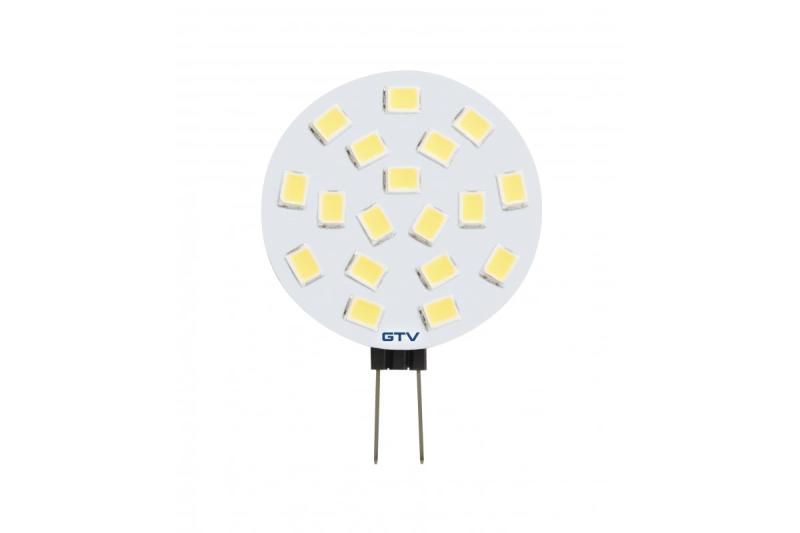 LED-LICHTVOORZIENING, A-G, G4, 3000K, 2,5W, DC12V, 180°, 250 lm 1208962771 - Set van 6