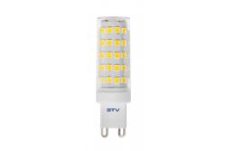 LED-LAMP, A-G, G9, 4000 K, 6,5 W, AC 220-240 V, 360°, 600 lm, 57 mA 1208962818 - Set van 3