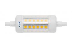 LED-LICHTVOORZIENING, A-G, J78, 4000K, R7s, 5,0 W, AC 220-240 V, 360°, 500 lm, 54 mA 1208962872 - Set van 2