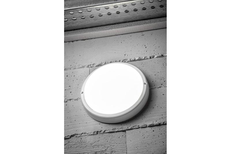LED-lamp KODO-OK, 8 W, 720 lm, AC 175–260 V, 50/60 Hz, PF > 0,5, Ra ≥ 80, IP54, IK08, 4000 K, rond, wit 1208962888 - Set van 3