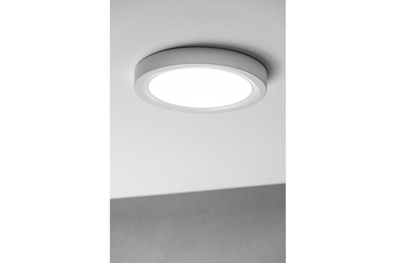 LOUIS LED-inbouwspot, IP54, 12 W, 960 lm, AC 176–264 V, 50/60 Hz, 120°, 4000 K, opbouwmontage, rond 1208962923 - Set van 2